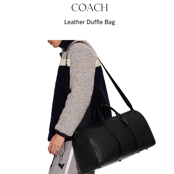 Coach Bags Coach Brown Leather Duffel Bag Poshmark